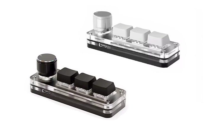 Compatible 3-key mini keypads on macOS